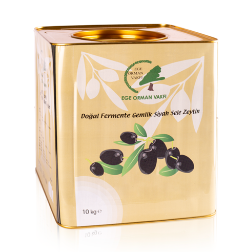 Gemlik Tipi Salamura Siyah Zeytin (231-290 Adet/kg)